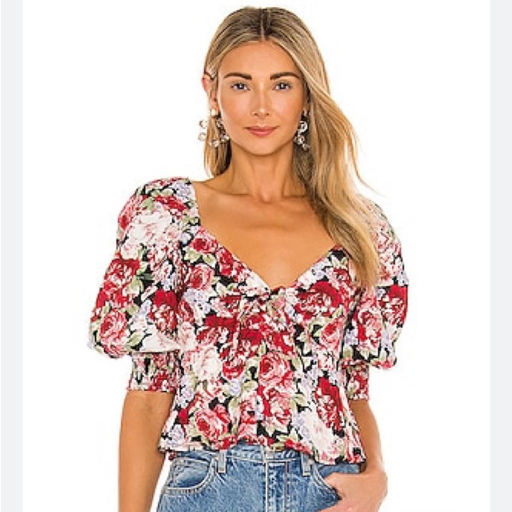 Minkpink Floral Top